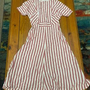 Pure Navy linen dress